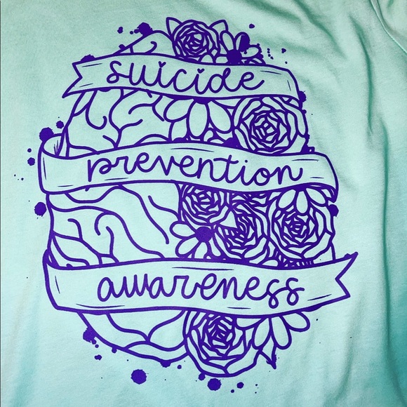 Suicide Prevention Awareness Shirt - Picture 2 of 2